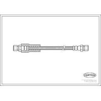 Fren Hortumu On G-Class W460 82>92 W461 93>00 CORTECO 19032832