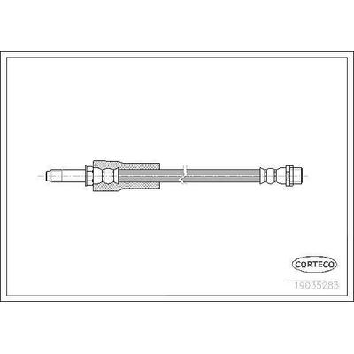 On Fren Hortumu Mercedes Sprinter 315Cdi 06-09 CORTECO 19035283