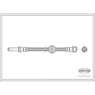 Fren Hortumu On Viano W639 03> Vito W639 03> CORTECO 19035284