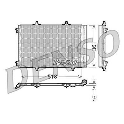 Klima Radyatoru Crossland X DENSO DCN07013