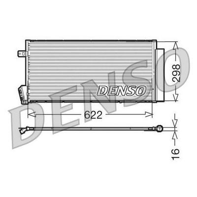 Klima Radyatoru (Kondanser) Doblo Iii 1.3D - 1.4I Lpg - 1.6Jtd - 2.0Jtd 09> (669×293×16) DENSO DCN09018