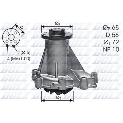 Devirdaim Pompasi (Om602, Om603, Om605, Om606) W202 95>00 W210 97>99 W124 88>93 W140 93>98 DOLZ M276