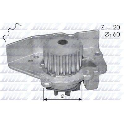 Devirdaim Su Pompasi P205 P405 Xu5M 1.6 P306 P406 Xantia Bx Zx Xu7Jp (1.8 8V) DOLZ N405