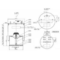 Dingil Korugu Komple Metal Pistonlu - Bpw / Dorse 36 FITTECH F10.881.C