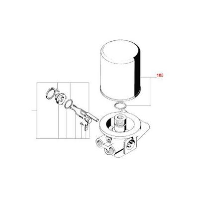 Hava Kurutucu Filtre - (Kartus Apu) Yeni Model - Ford Cargo / 1833-2533-1842-4142-1848 1850 F-Max Euro 6 ORJ-FO MECC462A346AA