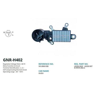 Alternator Konjektor Hitachi Tip 24V Isuzu Npr66 Y.M Champion (L  S  I) GENON GNR-H402