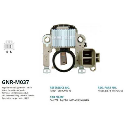 Alternator Konjektor 12V Mitsubishi Tip Fuso Canter Yeni Model - Pajero (L  S) GENON GNR-M037