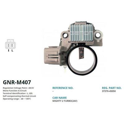 Alternator Konjektor Mando Tip 24V Hyundai Kamyonet (L  I(R)) Hd72 Hd78 GENON GNR-M407