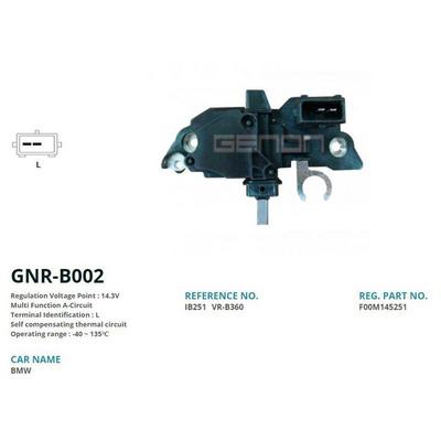 Konjektor 14 3 V 12 V Bmw E39 E46 E53                      GENON GNR-B002