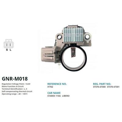 Alternator Konjektor 12V Hyundai Starex 110 Amp Alt. (L  S) GENON GNR-M018