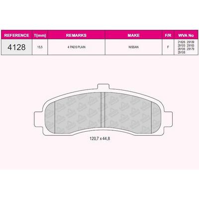 On Fren Balatasi Micra K11 92>02 GRAP 94128