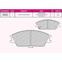 On Fren Balatasi Hyundai Accent 1995-2005 Getz 2002-> Excel 1990-1994 GRAP 93502