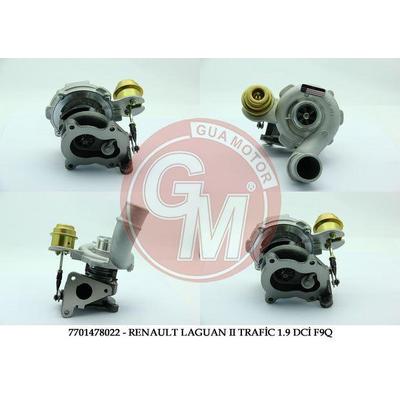 Turbo Sarj Megane Laguna Trafic Master Movano Vivaro 1 9Dci F9Q GUA 40416