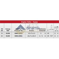 Subap Takimi Alfa Romeo 145 146 1 4 16V (Ex 8 / In 8) GUNES 0108-0109