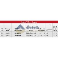 Subap Takimi A16Xer A16Let Insignia Astra J GUNES 4063-4066