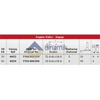 Subap Takimi Clio 1 2 (In 4 / Ex 4) GUNES 4653-4654