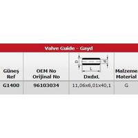 Subap Gaydi (In 8 Ex 8) Kalos 1 4 Lacetti 1 6 16V GUNES G1400