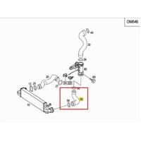 Turbosarj Hortumu Sol W203 00>07 Cl203 03>08 S203 01>07 IBRAS 33137