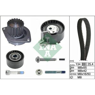 Triger Set+Devirdaim Komple P1007 P206 P207 P307 P308 Partner Berlingo C2 C3 C4 C5 Tu5Jp4 (1 6 16V) Ec5 INA 530037930