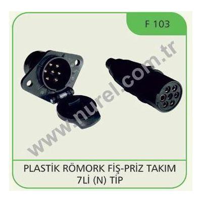 Tir Romork Fisi 7 Li Plastik Komple - Dorse NUREL F 103