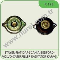 Radyator Kapagi - Steyr / Fiat / Daf / Scania / Bedford / Volvo / Cat NUREL R 123