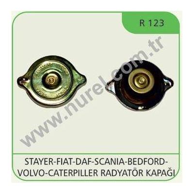 Radyator Kapagi - Steyr / Fiat / Daf / Scania / Bedford / Volvo / Cat NUREL R 123