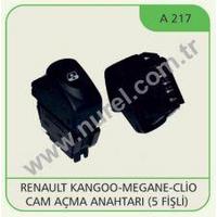 Cam Acma Anahtari Sol 5 Fisli Megane Kangoo Clio NUREL A 217