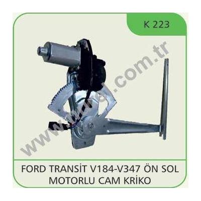 Ön Cam Krikosu Sol  (Motorlu)Transit 01> V-184 / V-347-V348  NUREL K 223