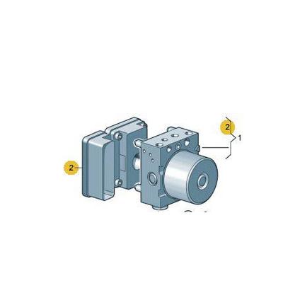 Abs Kontrol Unitesi Golf Vi Jetta A3 Altea Leon Octavia Superb Yeti 09> ITHAL 1K0614117S