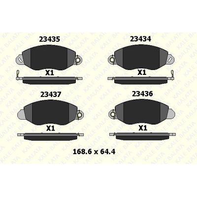 On Fren Balatasi Transit V184 00>06 (Onden Ceker) Ikaz Sacli KALE B 23434 185 25KD20