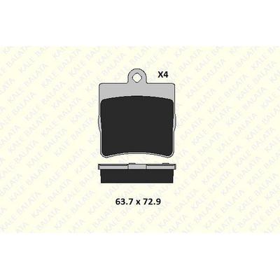 Fren Balatasi Arka W202 95>00 S202 96>00 W203 00>07 Cl203 08>11 W210 95>00 R170 96>00 R171 04>11 KALE B 21919 157 04 MSH KD11