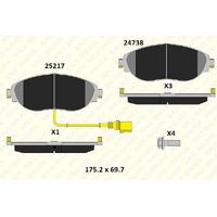 On Fren Balatasi Passat (362)- Passat Variant (365) 1 4 Tsi 1 6 Tdi 1 8 Tsi 2 0 Tsi 2 0 Tdi 3 6 Fsi KALE B 24738 200 15 KD13