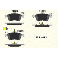 On Fren Balatasi Transporter T4 1.9 / 2.0 / 2.4 / 2.5Tdi 90>03 KALE B 21885 206 05 ANS KD11