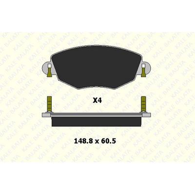 On Fren Balatasi Mondeo Iii 00>07 Jaguar X Type 04>09 KALE B 23279 185 14