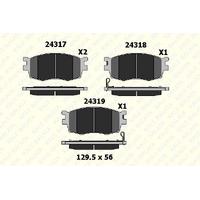 On Fren Balatasi Hyundai Accent Era 2006-2012 Kia Rio 2006-2012 I20 2008-> KALE B 24317 177 05