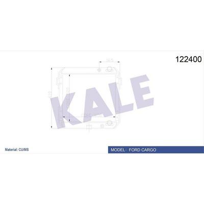 Motor Su Radyatoru - Ford Cargo / 2014-2517 (4 Sira Ps) KALE 0213134PS