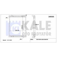 Motor Su Radyatoru Iveco Eurocargo (Cercevesiz) / (Mt) KALE 349350