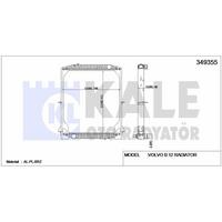 Motor Su Radyatoru Iveco Euro Tracker / Eurotech (Cerceveli) / (Mt) KALE 349355