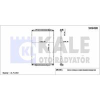 Motor Su Radyatoru Iveco Stralis / Eurotrakker (Cercevesiz) / (Mt) KALE 349490