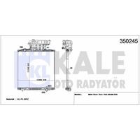 Su Radyatoru Man Tga / Tgs / Tgx (Cercevesiz) / (Mt) KALE 350245