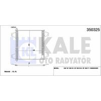 Klima Radyatoru Kondenser Daf Xf 105 Fa / Xf 105 Fas / Xf 105 Ft KALE 350325