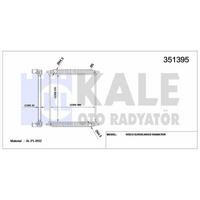 Motor Radyatoru Iveco Eurocargo I Iii 00=> (Mt) / (Cercevesiz) / (570×538×32) [Al Pl Brz] KALE 351395