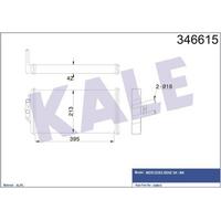 Kalorifer Radyatoru M.Benz 1838 1838Ls 1844 Eski Model KALE 346615