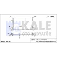 Motor Radyatoru Master Iii Movano B 10>(+Ac)(-Ac) KALE 347260