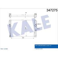 Motor Su Radyatoru C219 05>10 W211 02>08 S211 03>09 KALE 347275