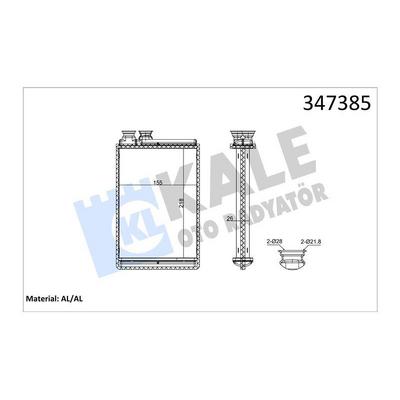 Kalorifer Radyatoru P407 C5 Iii C6 04> Olcu: KALE 347385