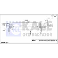 Intercooler Nissan Qashqai J10 1 6 Dci 2010-> R9M Motor KALE 350930