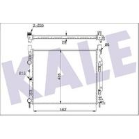 Motor Su Radyatoru Kangoo Iii 1 5Dci / 1 6 08>   Citan 415 12> KALE 351010