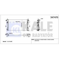 Motor Su Radyatoru Boxer Iii Jumper Iii Ducato Iii 2006> Klimali KALE 347470