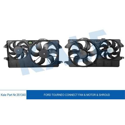 Fan Motoru Komple (Cift Fanli) Ford Tourneo Connect 02>14 KALE 351340